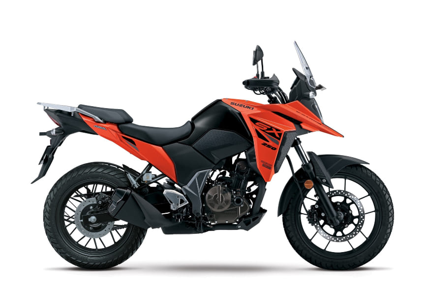 希少！SUZUKI V-Strom250国内未販売オレンジ色カウルセット Suzuki has launched the new V-Strom Sx 250cc adventure motorcycle